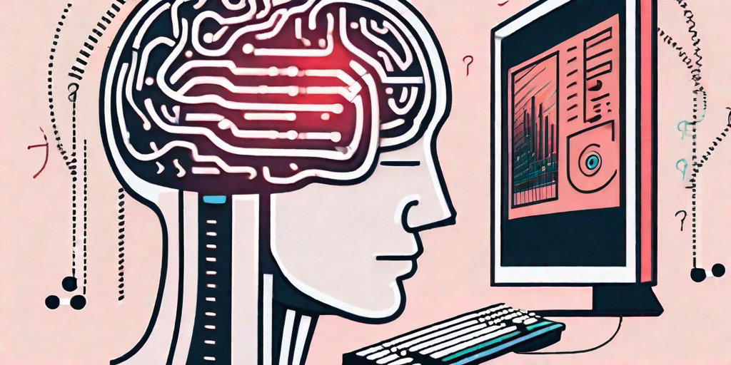A computer with musical notes coming out of it