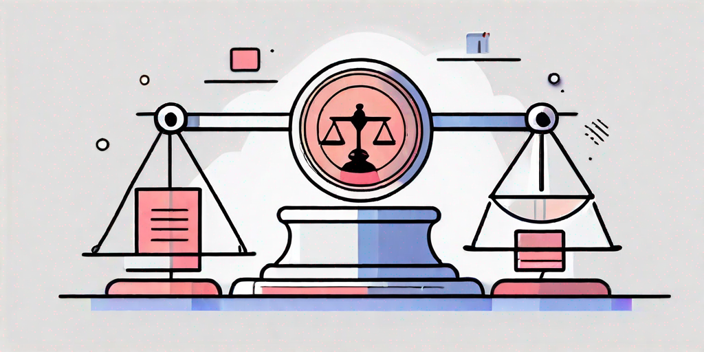 A google ai symbol represented as a balance scale