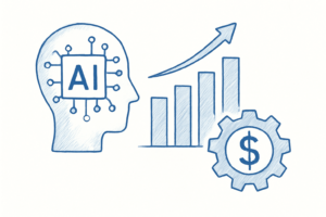 Bild zum Artikel KI-Vorteile für Unternehmen: Effizienz, Kosten & Chancen