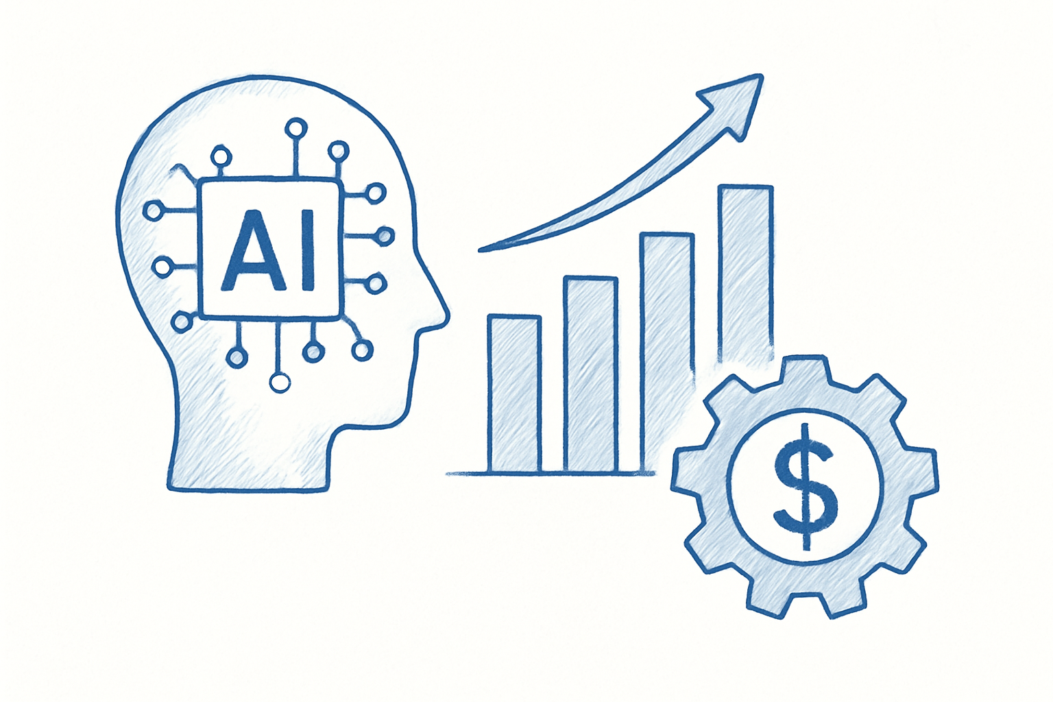 Bild zum Artikel KI-Vorteile für Unternehmen: Effizienz, Kosten & Chancen