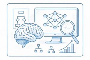 Bild zum Artikel Was ist Inferenz in der KI? Definition, Beispiele & Nutzen