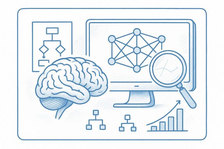 Bild zum Artikel Was ist Inferenz in der KI? Definition, Beispiele & Nutzen