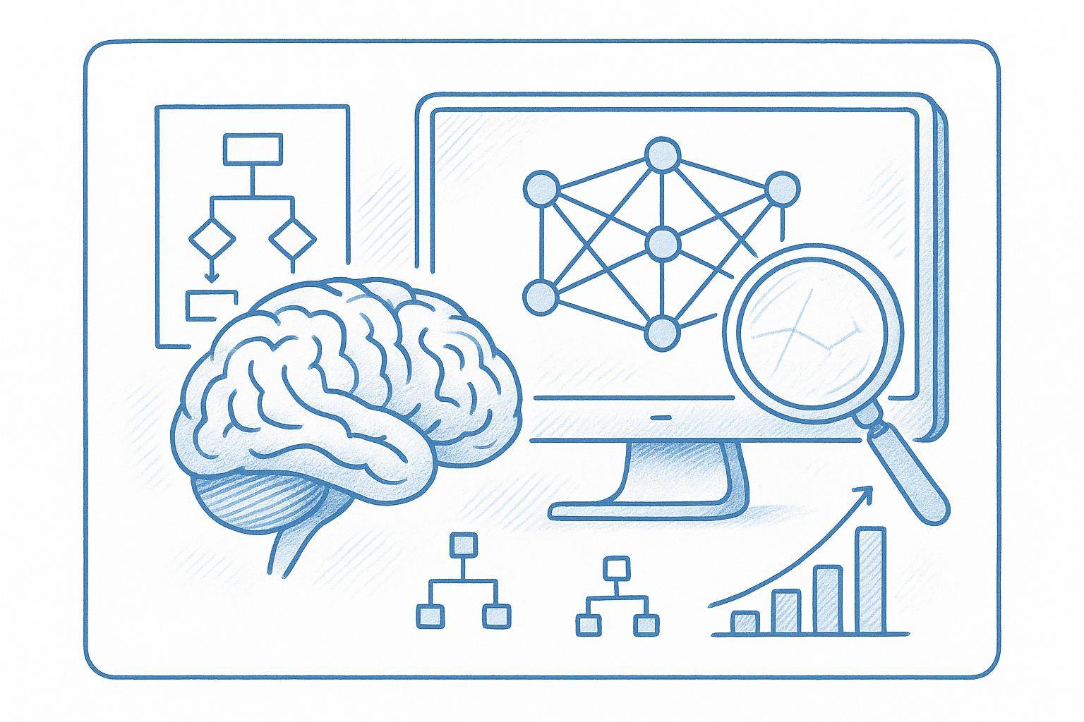 Bild zum Artikel Was ist Inferenz in der KI? Definition, Beispiele & Nutzen