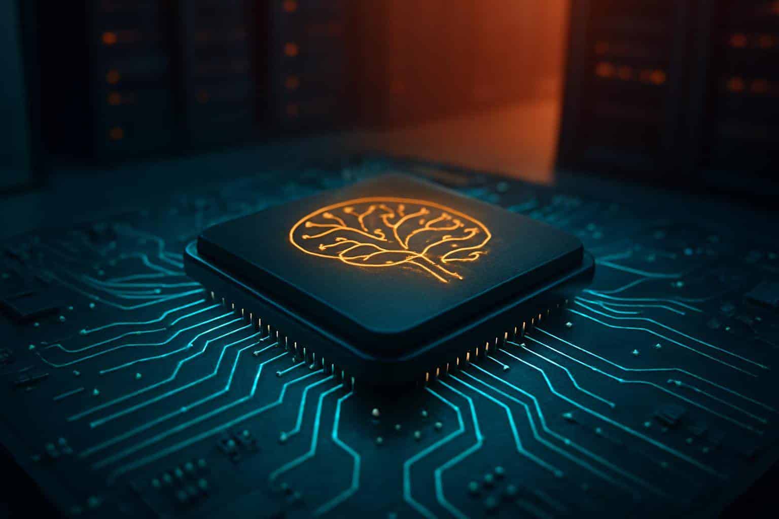 Neuromorpher KI-Chip als Hoffnung gegen hohen Stromverbrauch in Rechenzentren.